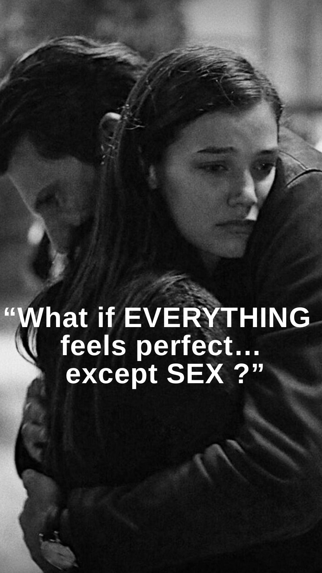 "𝐖𝐡𝐚𝐭 𝐢𝐟 𝐞𝐯𝐞𝐫𝐲𝐭𝐡𝐢𝐧𝐠 𝐟𝐞𝐞𝐥𝐬 𝐩𝐞𝐫𝐟𝐞𝐜𝐭… 𝐞𝐱𝐜𝐞𝐩𝐭 𝐬𝐞𝐱?"