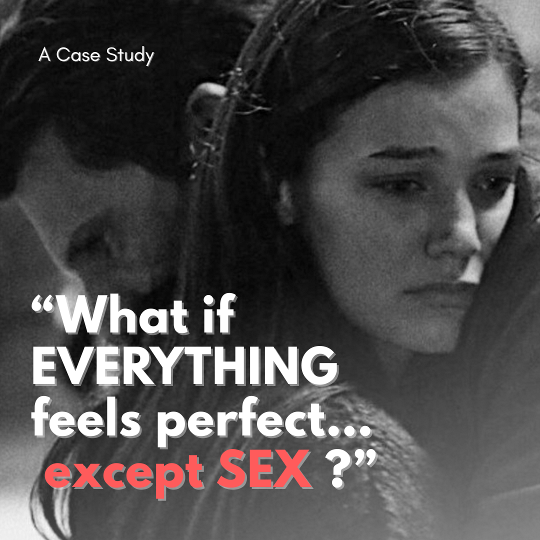 "What if EVERYTHING feels perfect... except SEX? "
