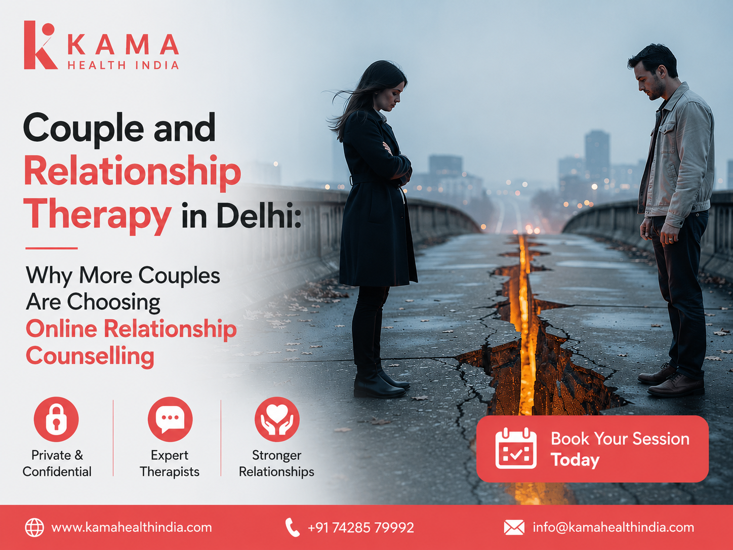 Couple and Relationship Therapy in Delhi: Why More Couples Are Choosing Online Relationship Counselling