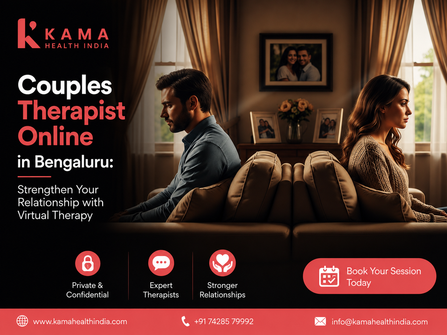 Couples Therapist Online in Bengaluru: Strengthen Your Relationship with Virtual Therapy